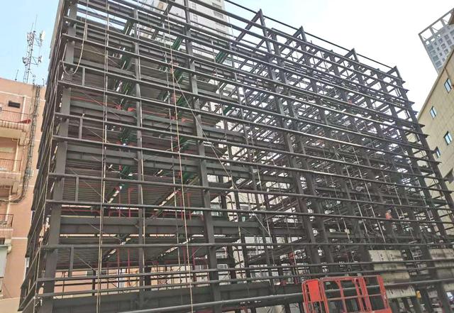 合肥百货大楼后院智能停车场工程
